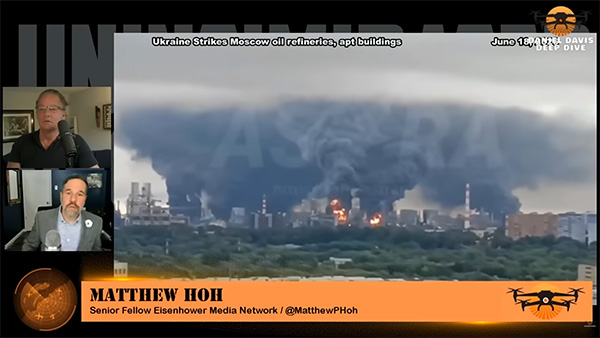Matt Hoh 1000 drone strike Moscow